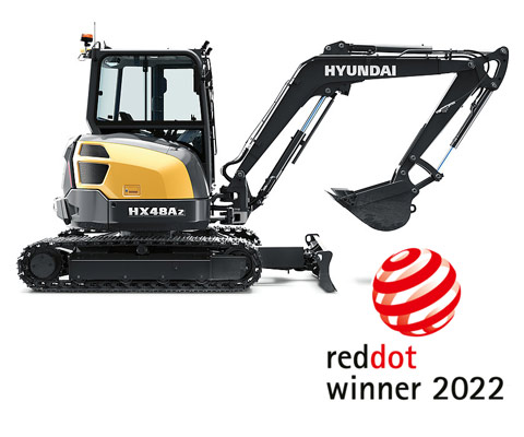 Escavatore compatto Hyundai HX48Az