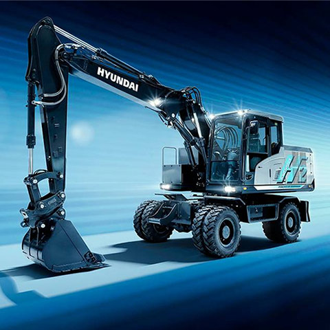 Escavatore a idrogeno Hyundai HW155H