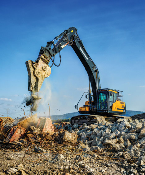 HX330A L Demolition excavator