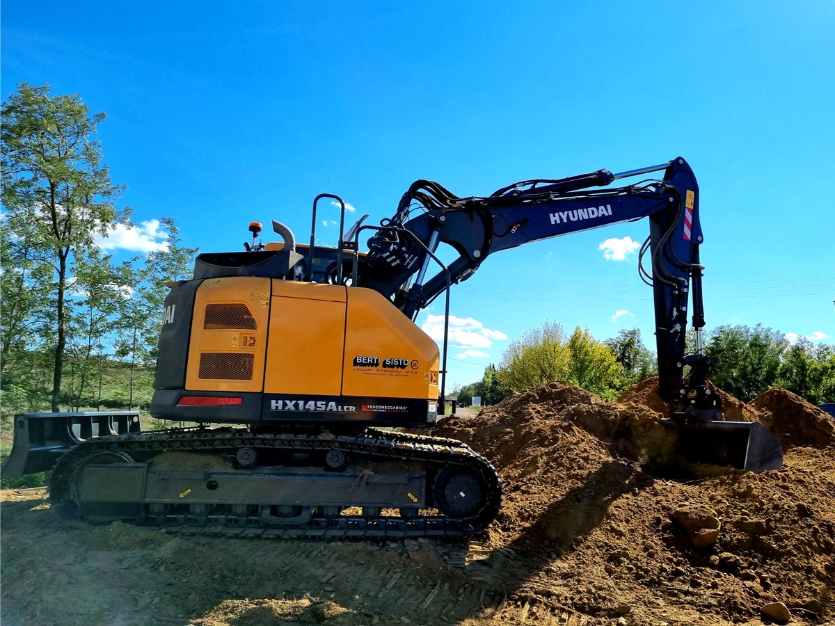 HX145LCR rupsgraafmachine