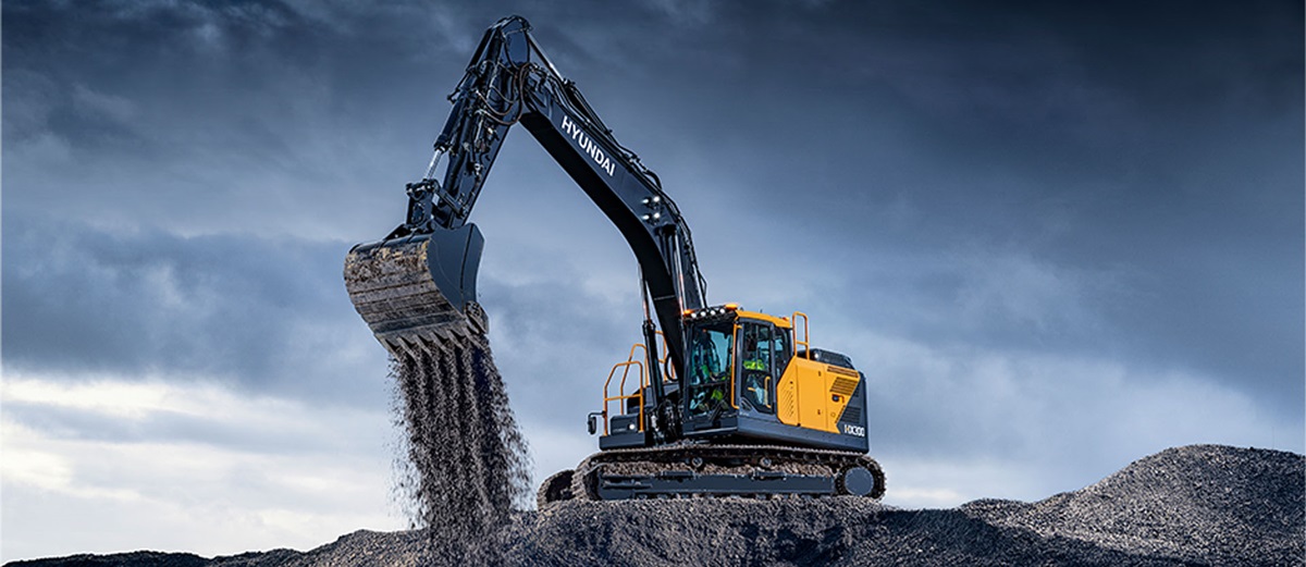 HYUNDAI HX300L Large Tracked Crawler Excavator