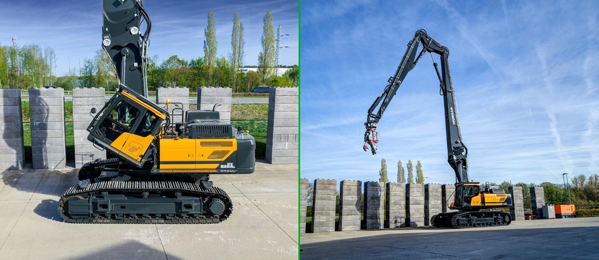 Hyundai HX520A HRD Demolition Crawler Excavator