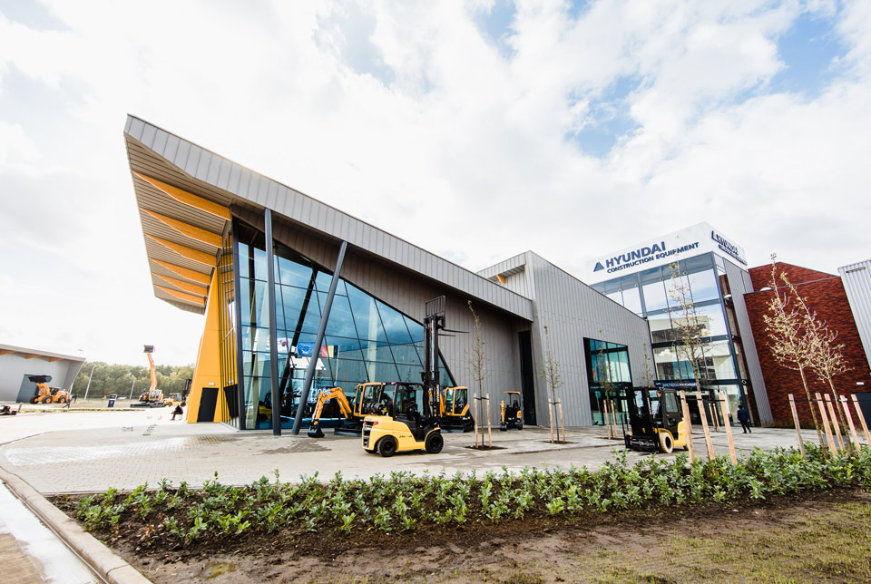Immagine del Quartier Generale Hyundai Construction Equipment Europe