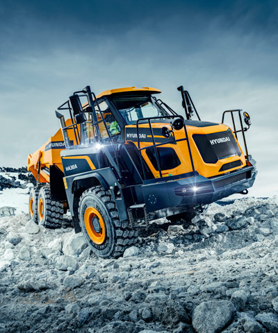 Dumper articolato Hyundai