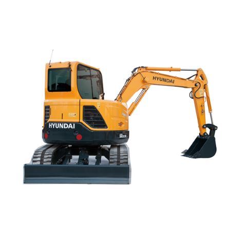 Hyundai conventional tail-swing models typically deliver the greatest lift capacity