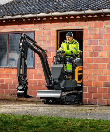 HX10A Z Compact Excavator 1 Tonne Compact Excavator | HCEE