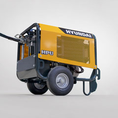 La unidad de potencia electrohidráulica HX10A