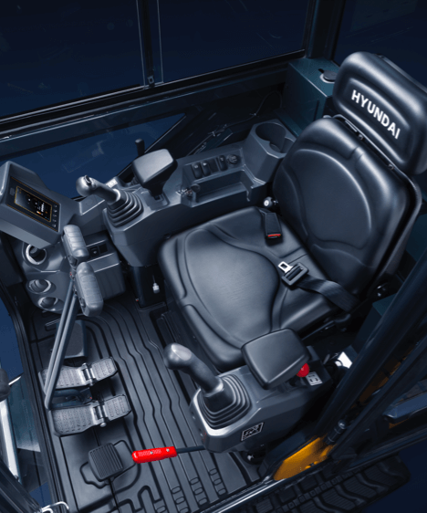 HX19A Z Hyundai Compact Excavator Cab