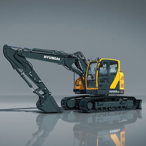 Hyundai HX145A LCR Crawler Excavator