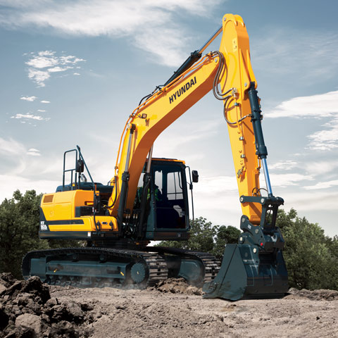 Hyundai HX160L in quarry