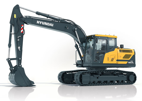 Hyundai HX180A L - studioafbeelding