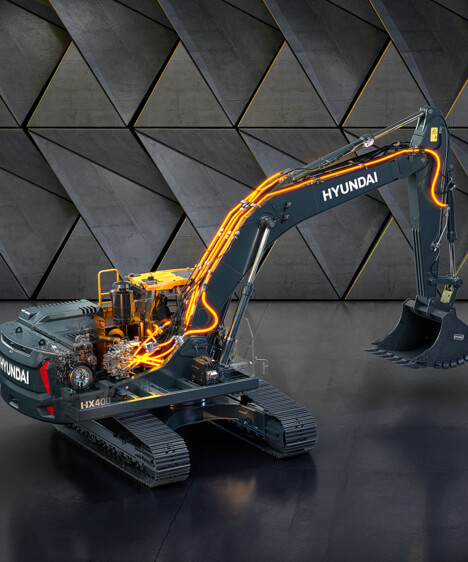 Hyundai HX360L Next Generation Excavator