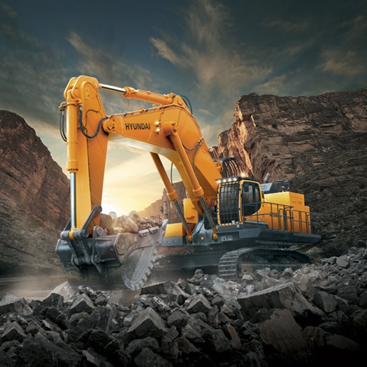 Hyundai R1200-9 120-tonne excavator