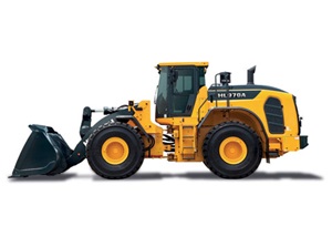 Hyundai hl970a Wheel loader studio side view