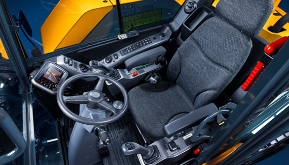 HW100 Hyundai Wheeled Excavator Cab
