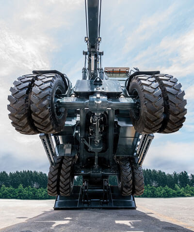 Hyundai HW210A hydrostatisch vierwielaandrijvingssysteem