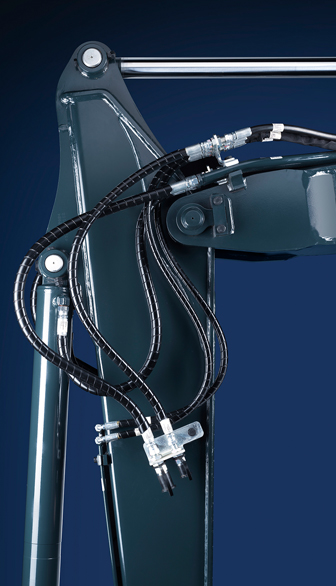 HD Hyundai HW65A mobiele graafmachine